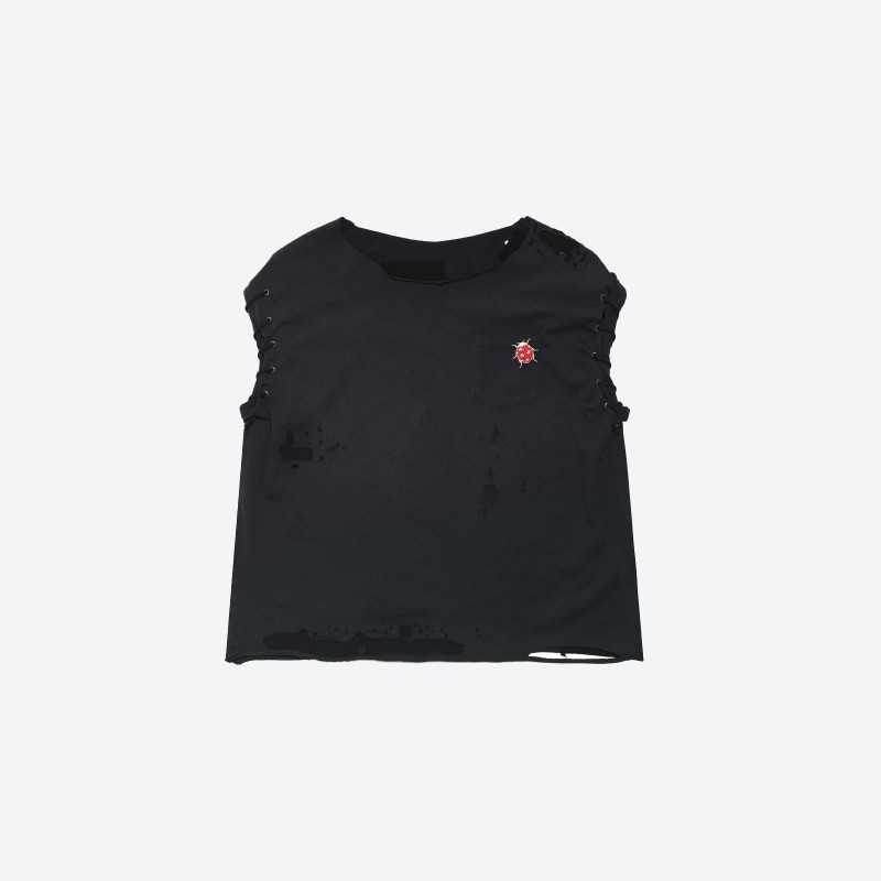 Sicbug‑series One-shoulder Short Sleeve Top